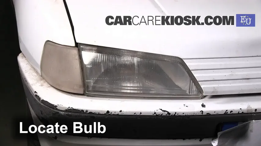 1996 Peugeot 106 Sport 1.1L 4 Cyl. Éclairage Feu de jour (remplacer l'ampoule)